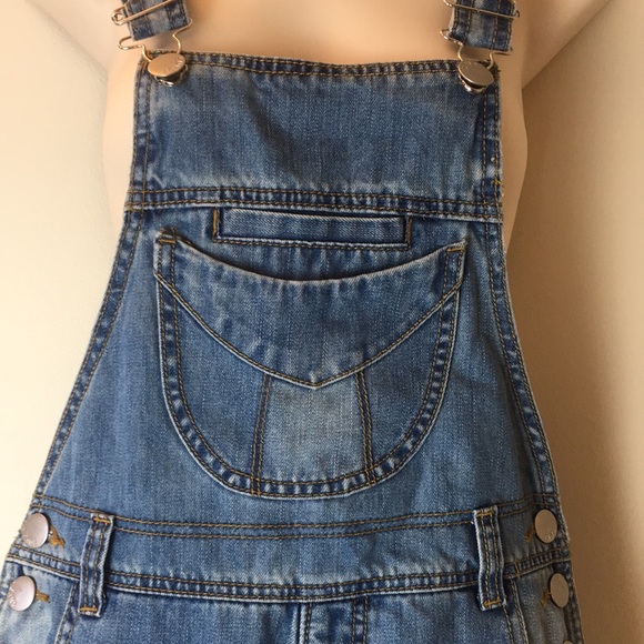 Blue denim overall - Picture 4 of 14